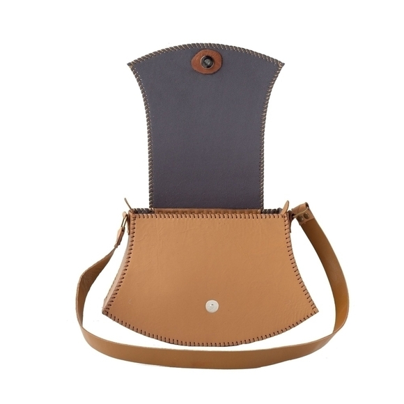 Leather Crochet Store Genuine Leather Shoulder Bag - Picture 5 of 5